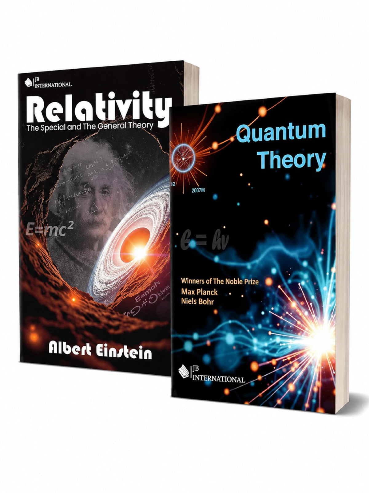 Quantum Theory + Relativity: The Special and General Theory | Combo Set of 2 Books | Albert Einstein | For Physics Students & Science Enthusiasts | Paperback