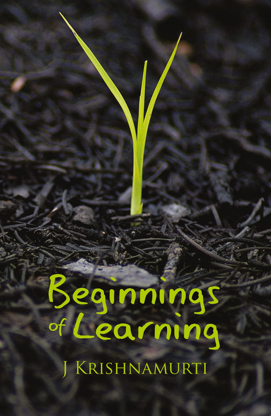 Beginnings of Learning book cover