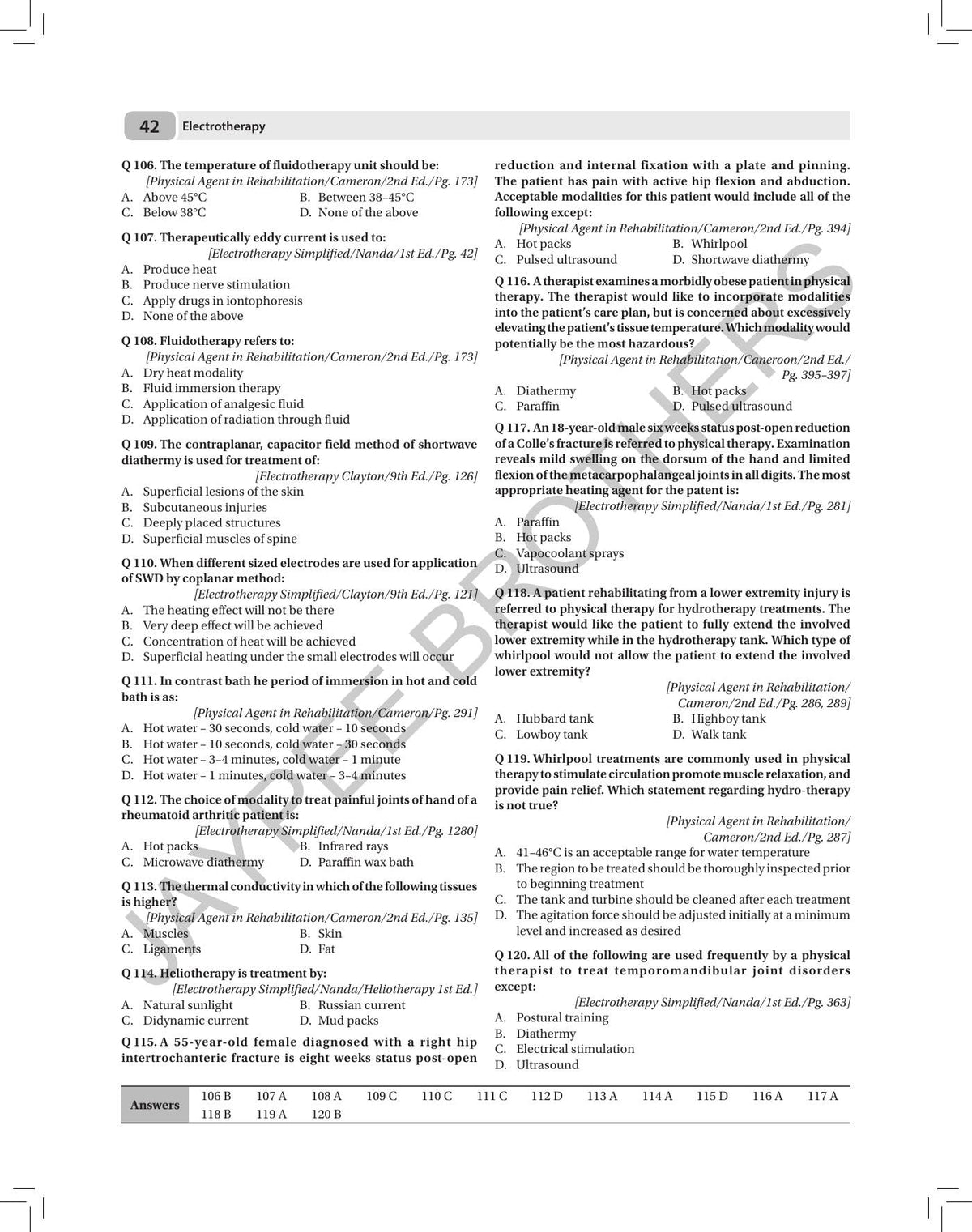 MCQs for Masters in Physiotherapy (MPT) Entrance Examination, 4/E for MPT Aspirants | 3200+ MCQs with Answers and 26 Model Papers | Exercise Therapy, Electrotherapy, and Biomechanics: 1