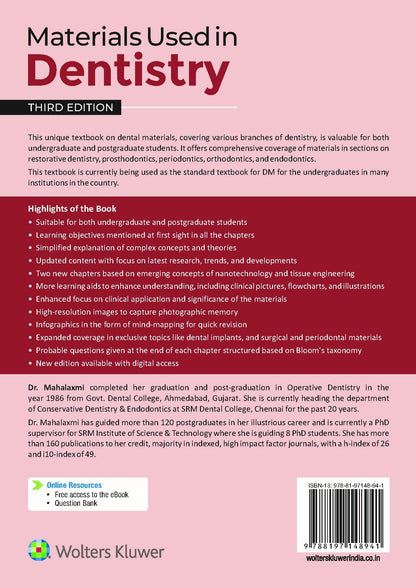 Materials Used in Dentistry, 3ed