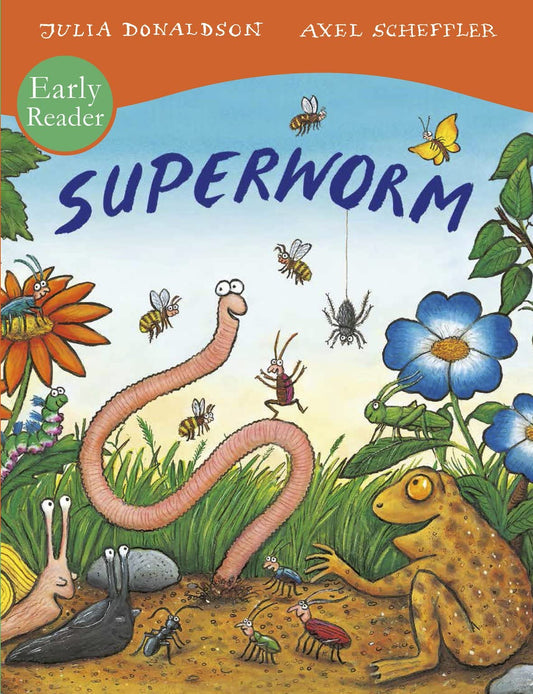 Superworm Early Reader book cover