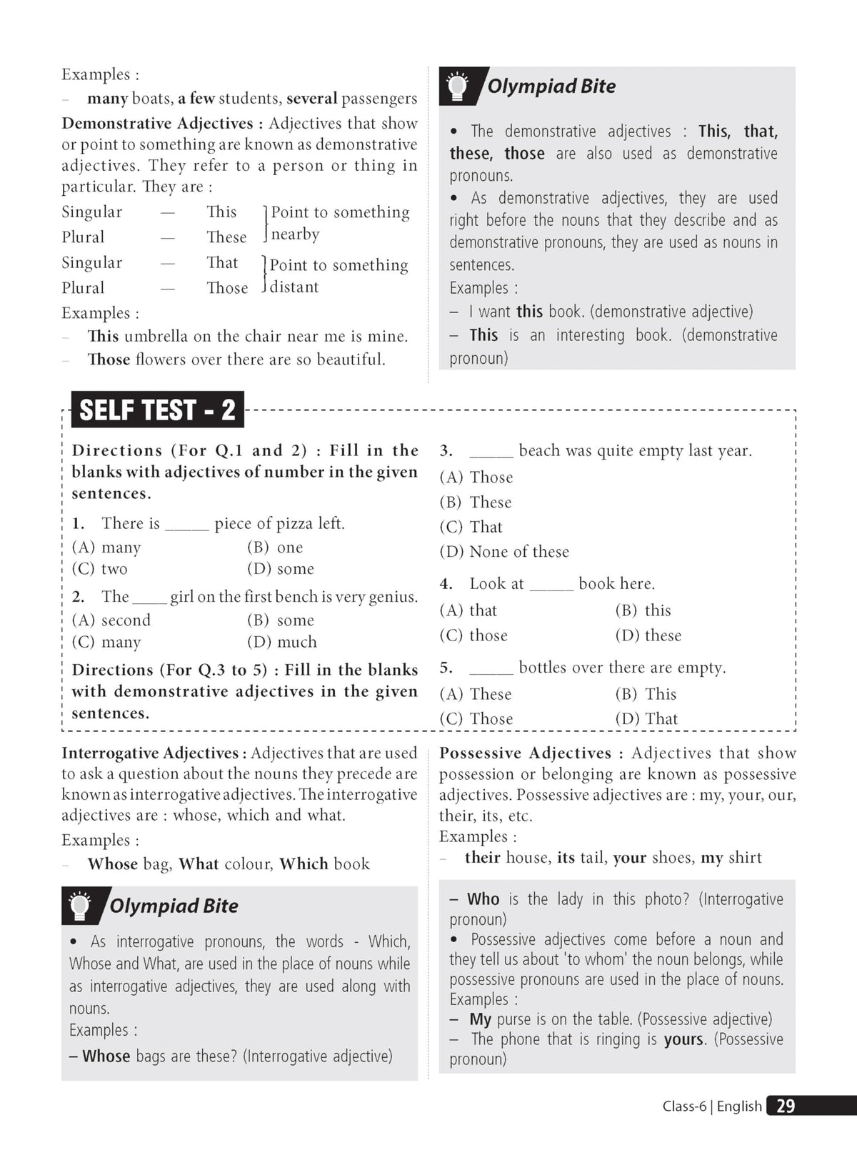 MTG English (IEO) Olympiad Prep Guide Class 6 | Detailed Theory, Exercise with Self Test For Practice | SOF Olympiad Books For Exam 2026-27 (Useful For Level-1 & 2)