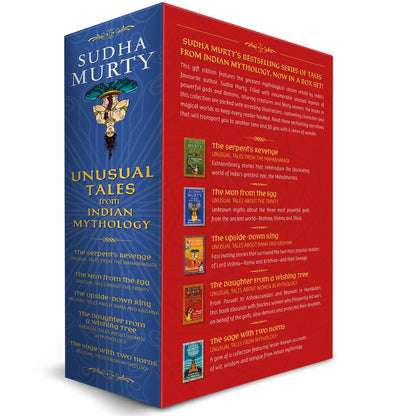 Unusual Tales from Indian Mythology | Sudha Murty’s Bestselling Series | Set of 5 Books | Stories from Mahabharata, Ramayana, & Mythical Characters | Ages 9+