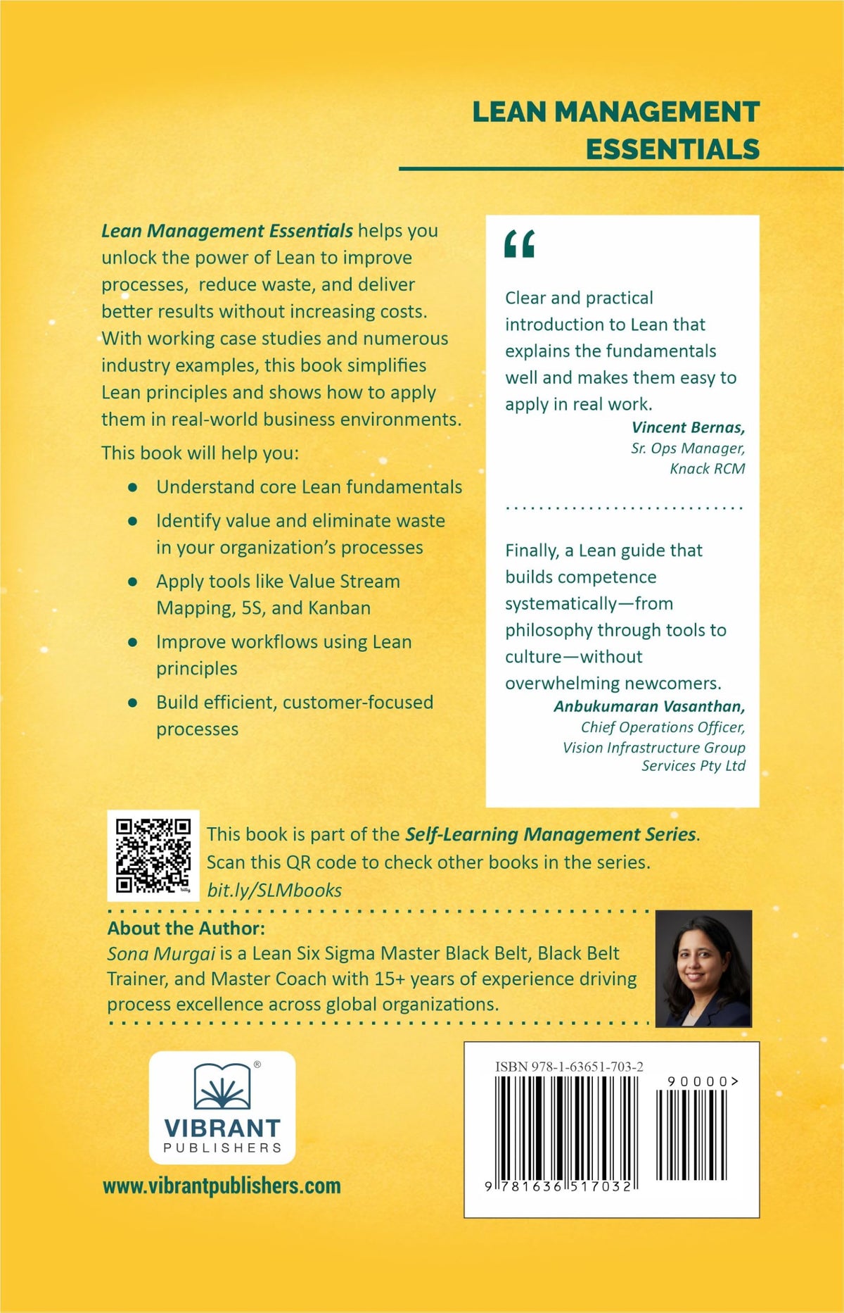 Lean Management Essentials: Beginner's Guide to Lean Thinking, Process Improvement, Waste Reduction, Value Stream Mapping, and Continuous Improvement (Self-Learning Management)
