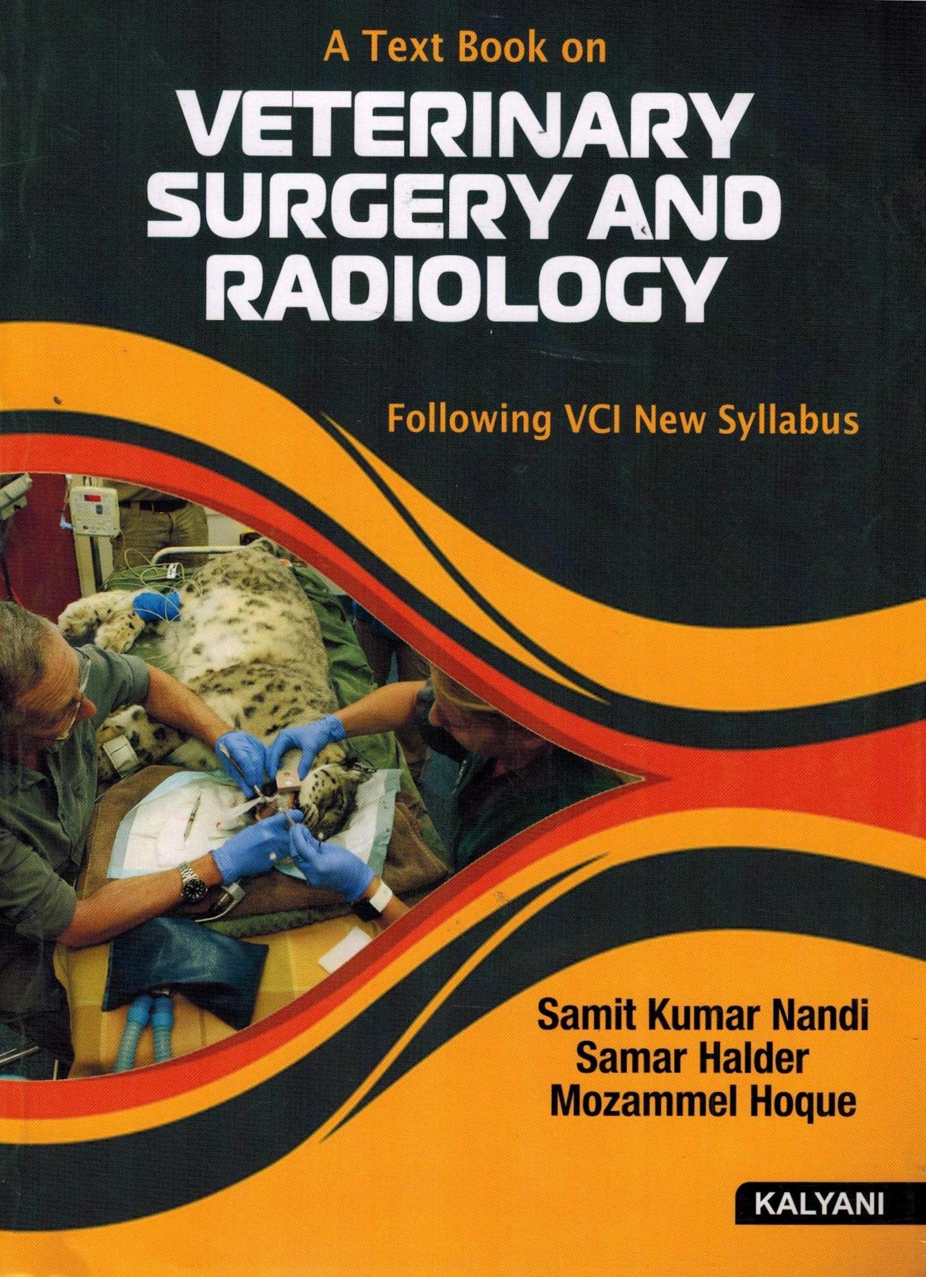 A Textbook On Veterinary Surgery and Radiology  book cover