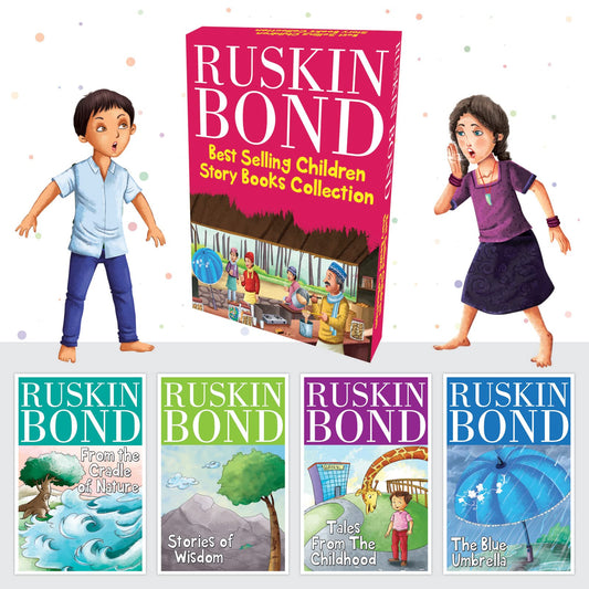 Ruskin Bond - Best Selling Children Story Books Collection (Set of 4 Books)