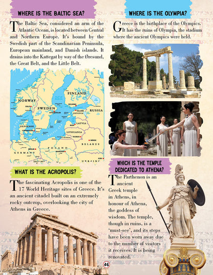 The World Encyclopedia for Children Age 5 - 15 Years- All About Trivia Questions and Answers