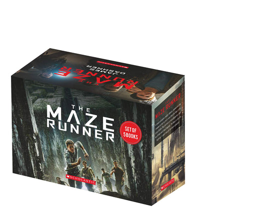 Maze Runner Box Set Of 5 Books book cover