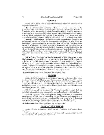 LAWMANN's Criminal Manual | Criminal Major Acts | Bharatiya Nagarik Suraksha Sanhita (BNSS) | Bharatiya Nyaya Sanhita (BNS) | Bharatiya Sakshya ... Table | w.e.f. 1.7.2024 | Hardbound