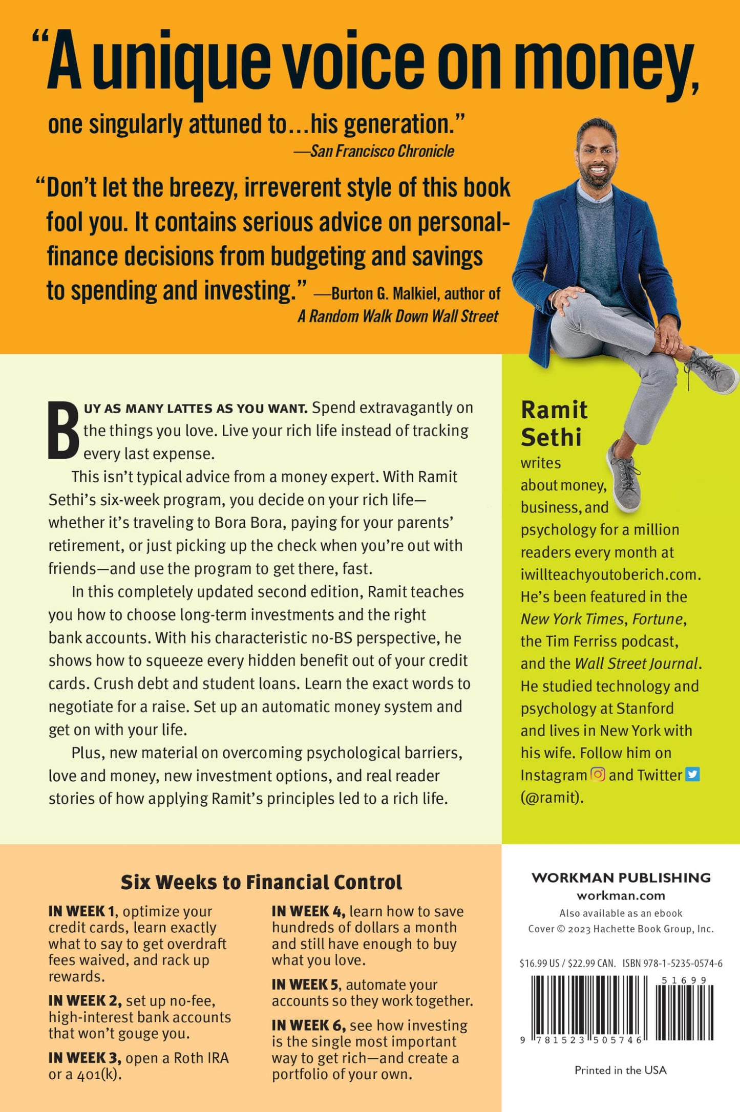 I Will Teach You to Be Rich: No Guilt. No Excuses. Just a 6-Week Program That Works (Second Edition)