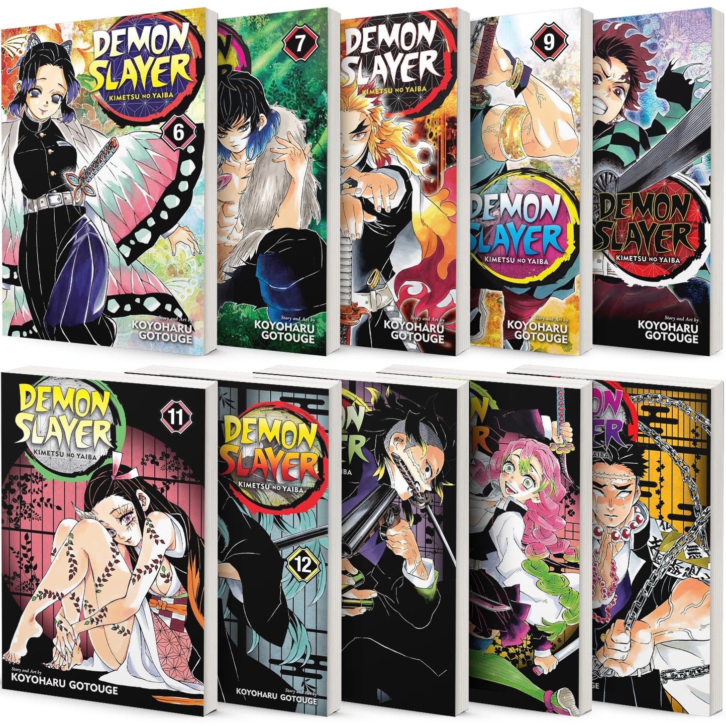 Demon Slayer Manga Series Collection Box Sets by Koyoharu Gotouge
