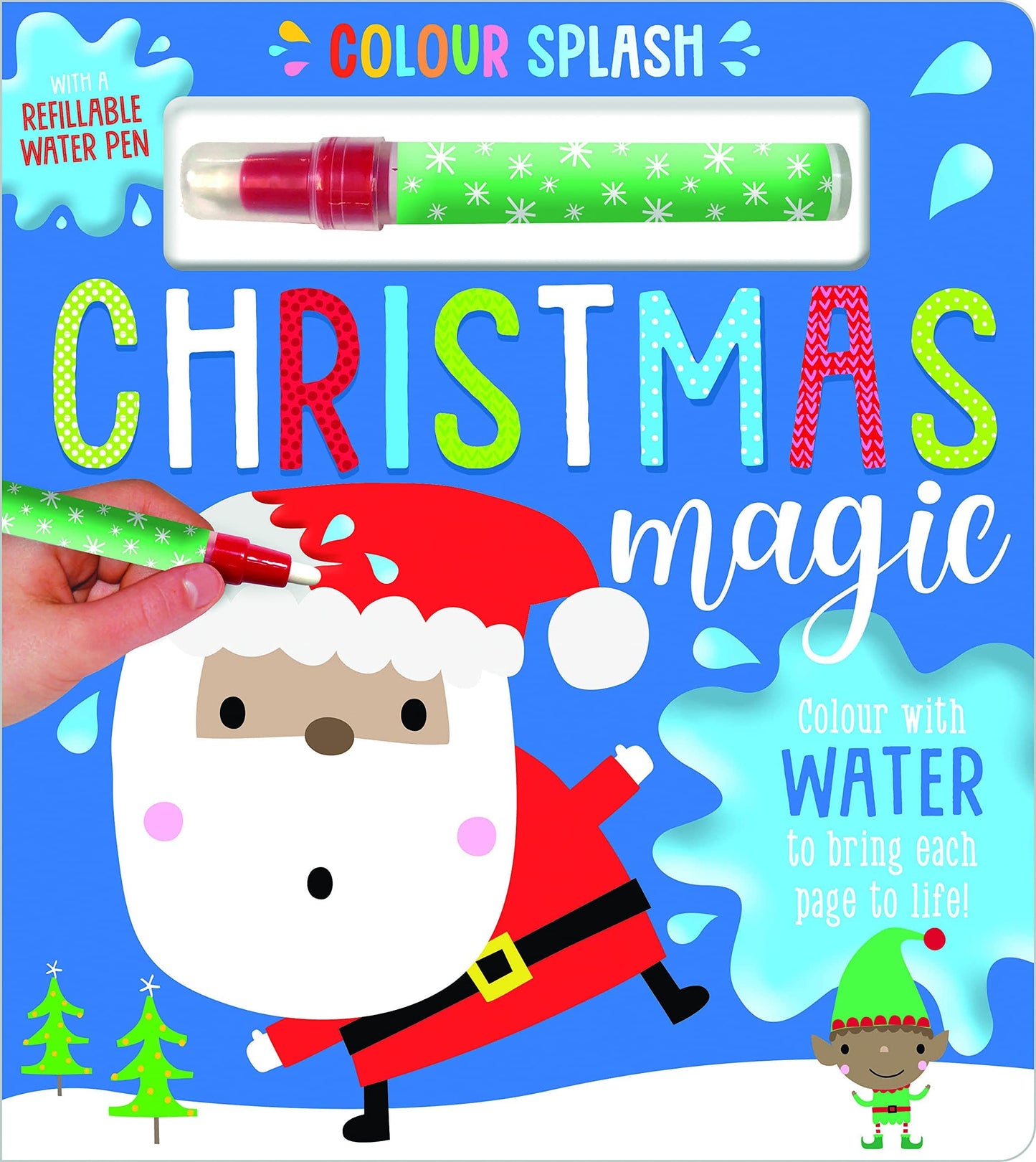 Colour Splash: Christmas Magic book cover