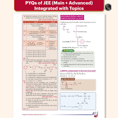 PW The Mechanism Mantra For NEET, JEE Main, JEE Advanced and Olympiads By Pankaj Sir (Popu Mama) For 2026 Exams l Reaction Mechanisms, Name Reactions and Reagents