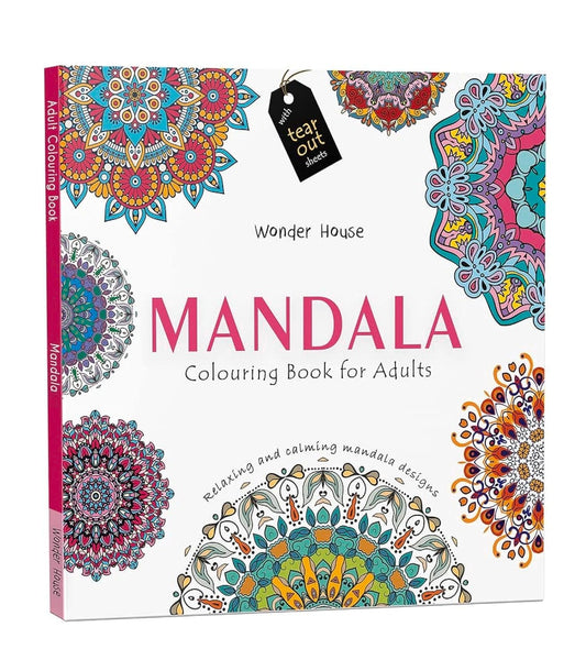 Mandala: Colouring Books for Adults with Tear Out Sheets (Adult Colouring Book) 