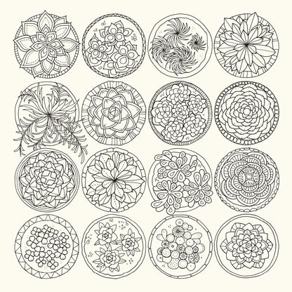 World of Flowers: A Colouring Book and Floral Adventure