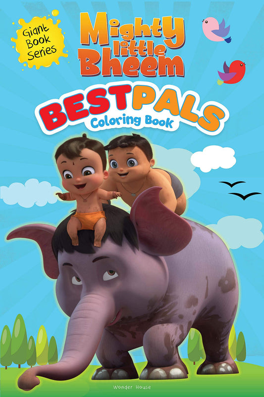 Mighty Little Bheem - Best Pals Coloring Book : Giant Book Series book cover