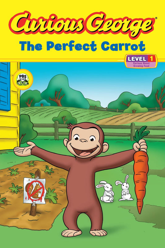 CURIOUS GEORGE: THE PERFECT CARROT (CGTV READER) book cover