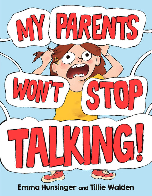 My Parents Wont Stop Talking! book cover