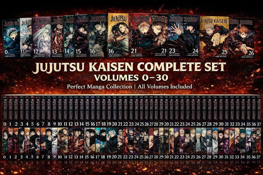 Jujutsu Kaisen Manga Box Set (Vol. 0-30) - Complete Collection Series 31 Books Collection Set (Jujutsu Kaisen books box set Vol 0-30) By Gege Akutami