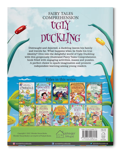 Fairy Tales Comprehension: The Ugly Duckling Classic Tale with Fun Reading Practice | Ages 5–8 | Develop Emotional Understanding & Literacy Skills
