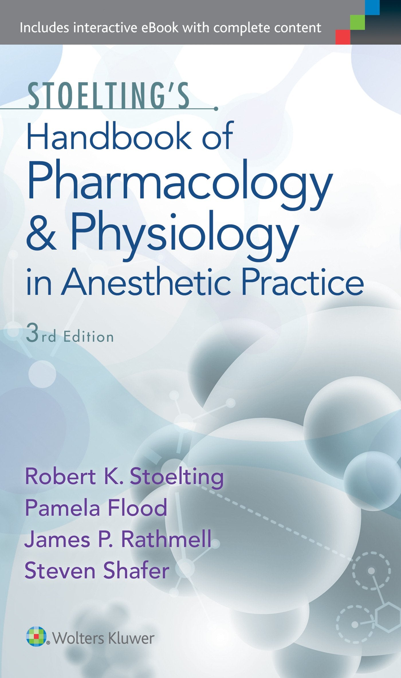 Stoeltings Handbook of Pharmacology and Physiology in Anesthetic Practice book cover