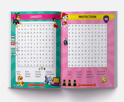 Paw Patrol Mission Paw – Word Search Activity Book | Fun Vocabulary & Puzzle Challenges For Kids | Ages 4–7 | Join The Adventure With Your Favorite Pups