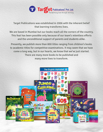 Blossom English Alphabet Writing Book for Kids | 3 to 5 Year Old | ABCD Capital and Small Letter Practice and Activities for Nursery Children | 55 Practice Boxes for each Letter [Paperback] Target Publication