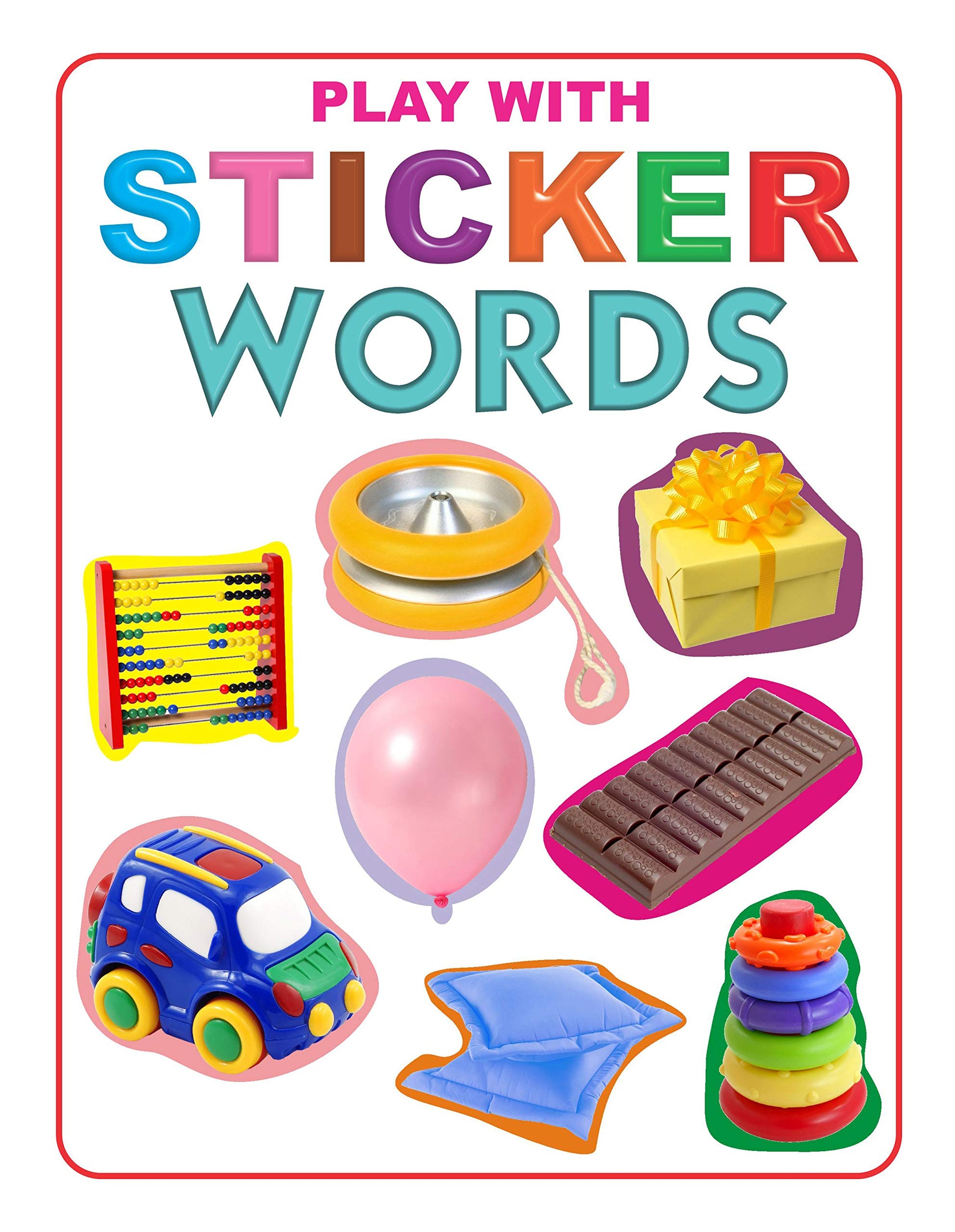 Words Play With Sticker Book for Children Age 3 -6 Years (My Sticker Activity Books) by Dreamland Publications (Author) book cover