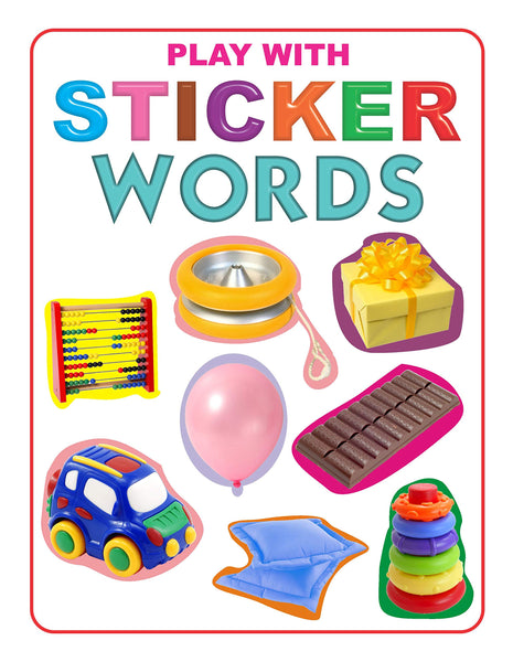 Words Play With Sticker Book for Children Age 3 -6 Years (My Sticker Activity Books)