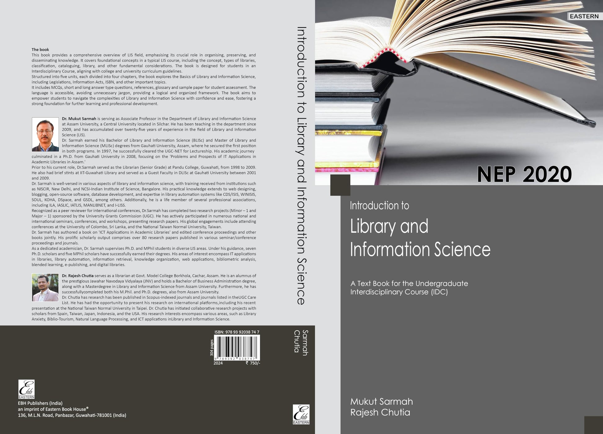Introduction to library and information science book cover
