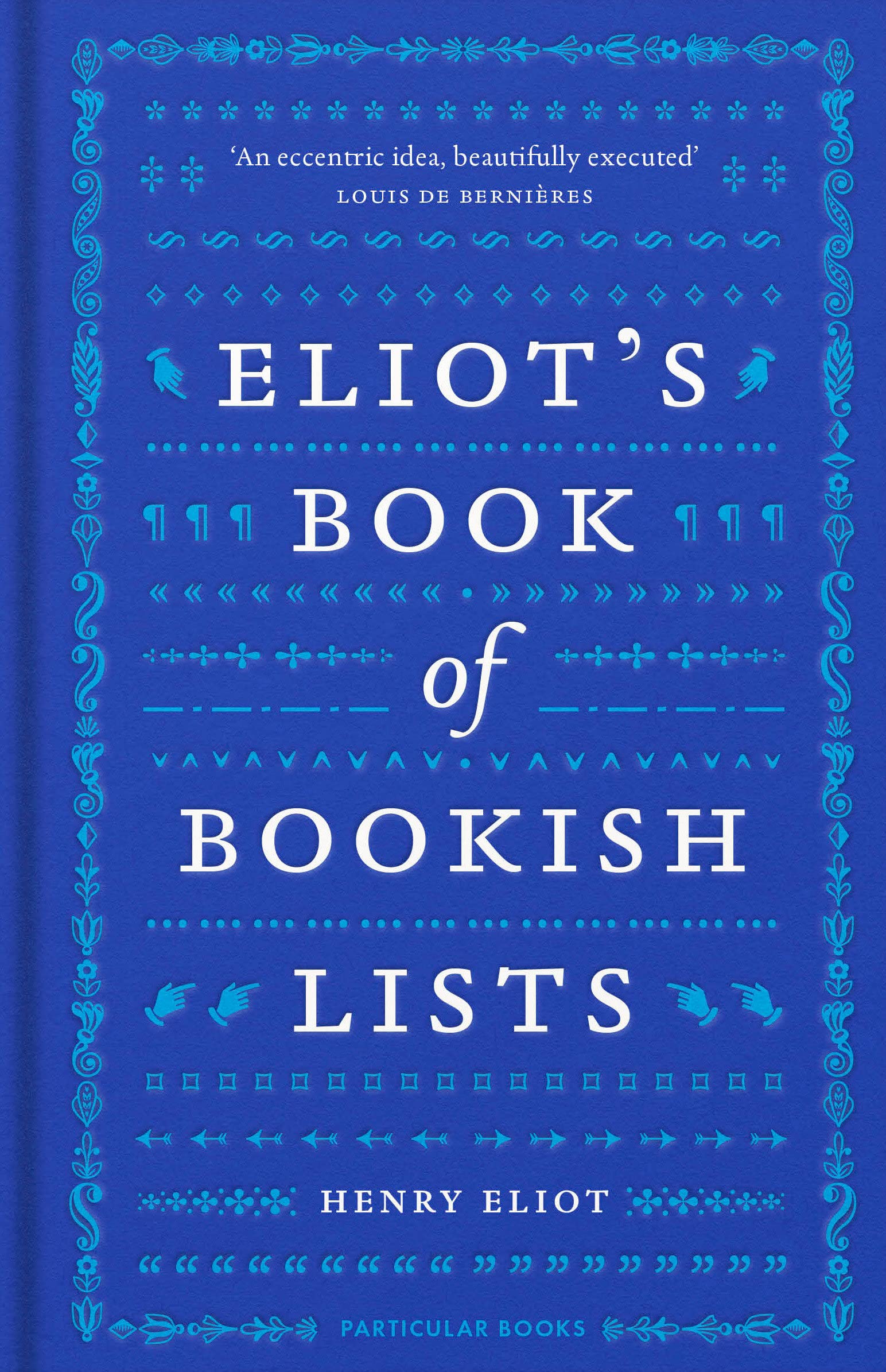 Eliots Book of Bookish Lists book cover