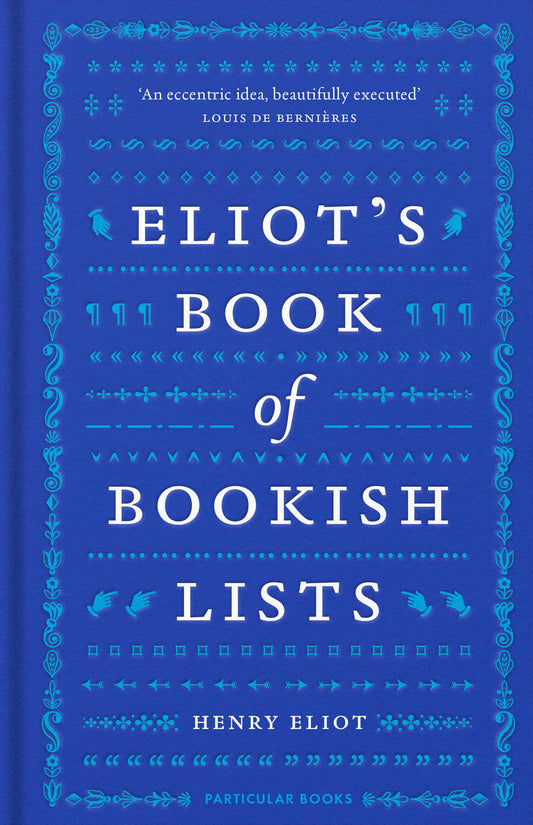 Eliots Book of Bookish Lists book cover