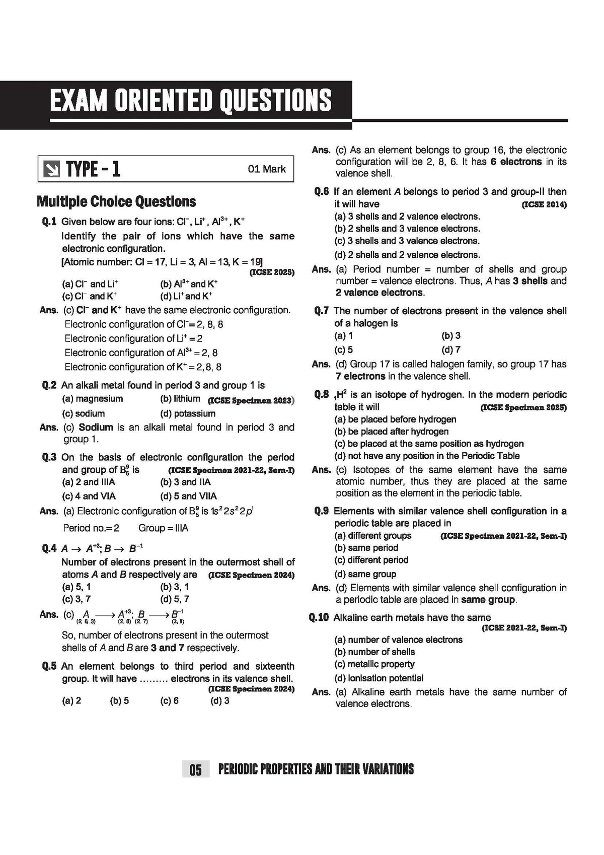 Arihant ICSE Chemistry Class 10 Exam 2026-27 | Quick Theory, Exam Pattern Questions & Sample Papers | As per Latest ICSE Syllabus | Que Bee 2nd Edition 2027