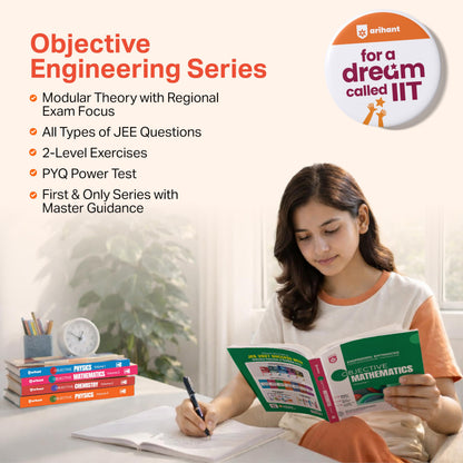 Arihant Objective Physics Volume 1 For JEE 2026-2027 | 3600+ Questions, Modular Theory & REE Plus, PYQ-Based 2-Level Exercises | For JEE Main, BITSAT, MHT-CET & Engineering Entrances | DC Pandey