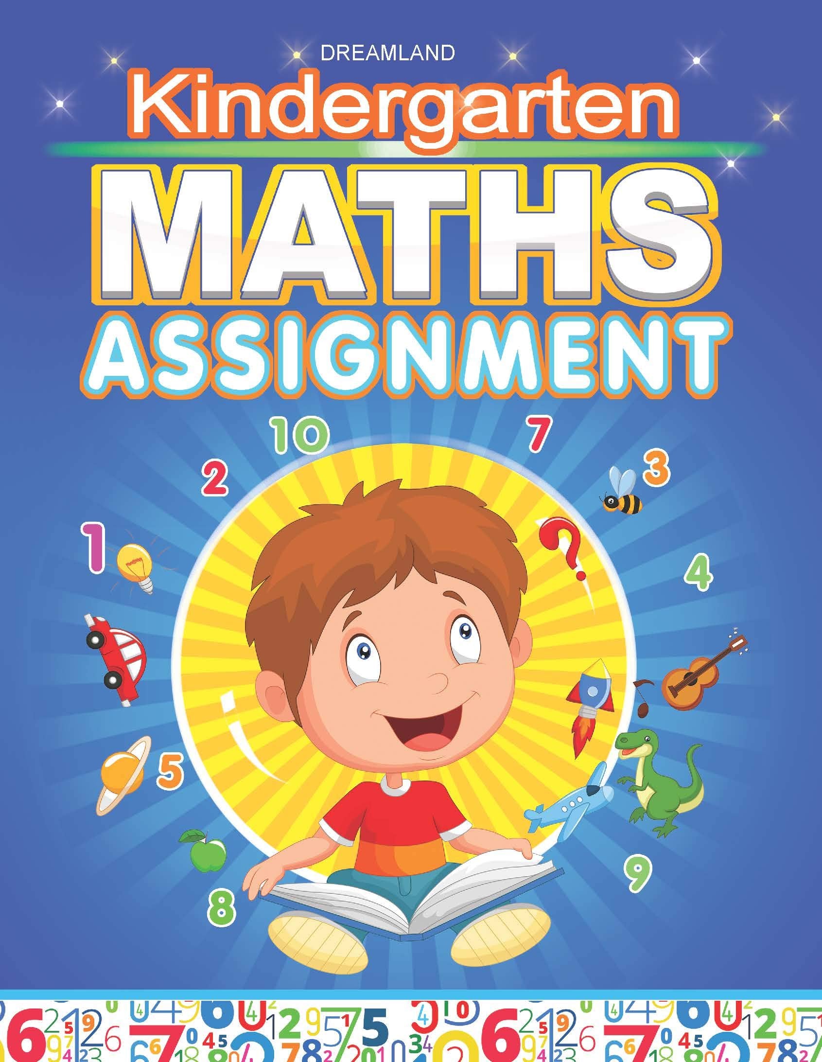 Kindergarten Maths Assignment Book for Children Age 2- 5 Years | Early Learning Books by NA (Author) book cover