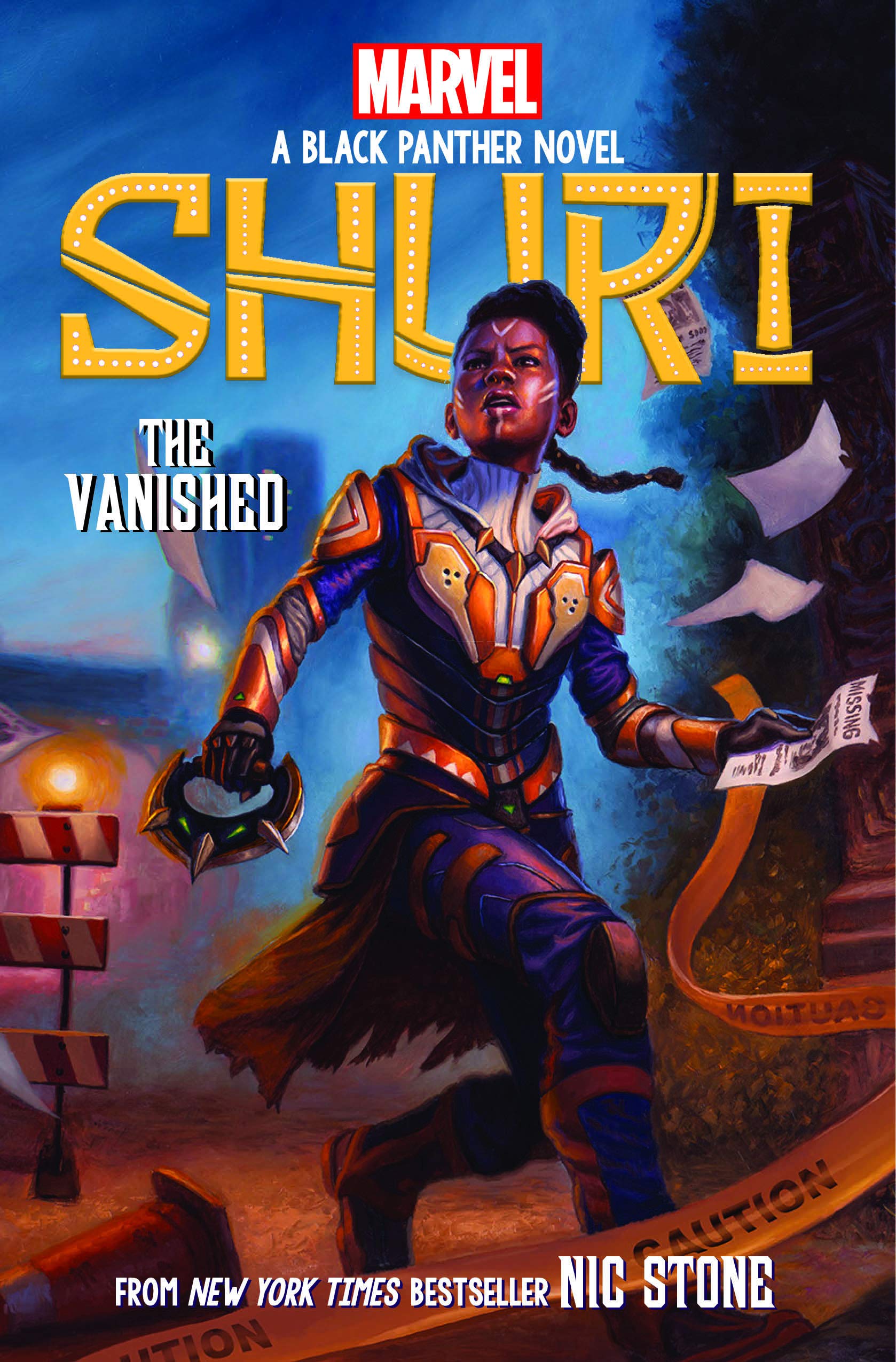 THE VANISHED (SHURI: A BLACK PANTHER NOVEL #2) book cover