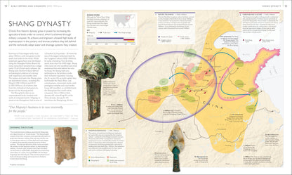 Civilizations Map by Map: From Ancient Empires to Forgotten Cultures (DK History Map by Map)
