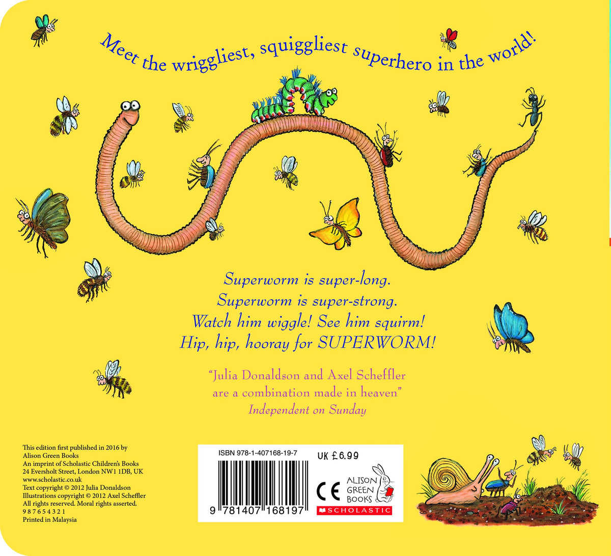 Superworm Gift Edition Board Book