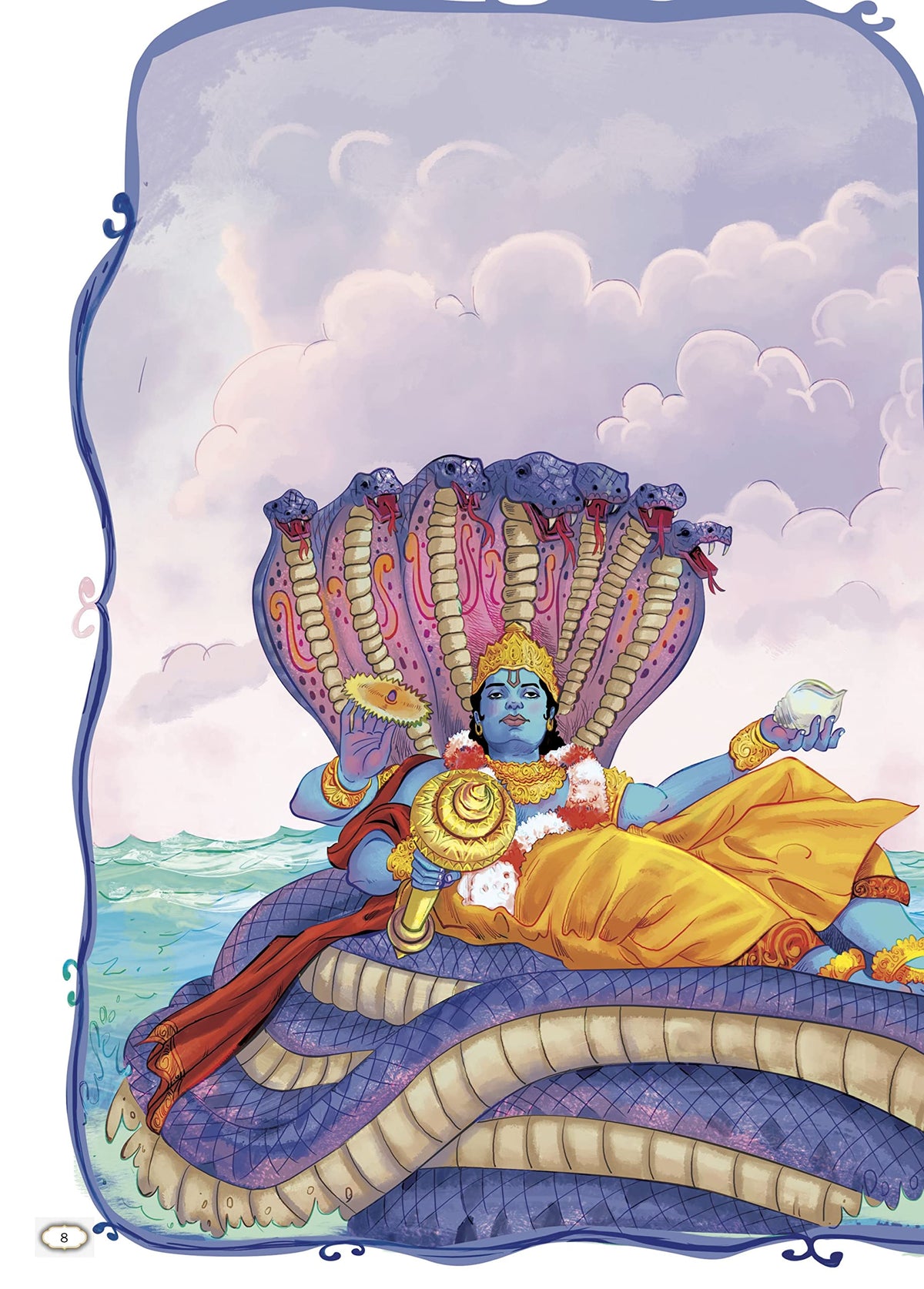 365 Krishna Stories: Tales of Lord Krishna’s Miracles, Wisdom & Devotion | Inspiring Hindu Stories for Kids & Families | Illustrated Storybook from the Bhagavad Gita & Puranas | Ages 8+
