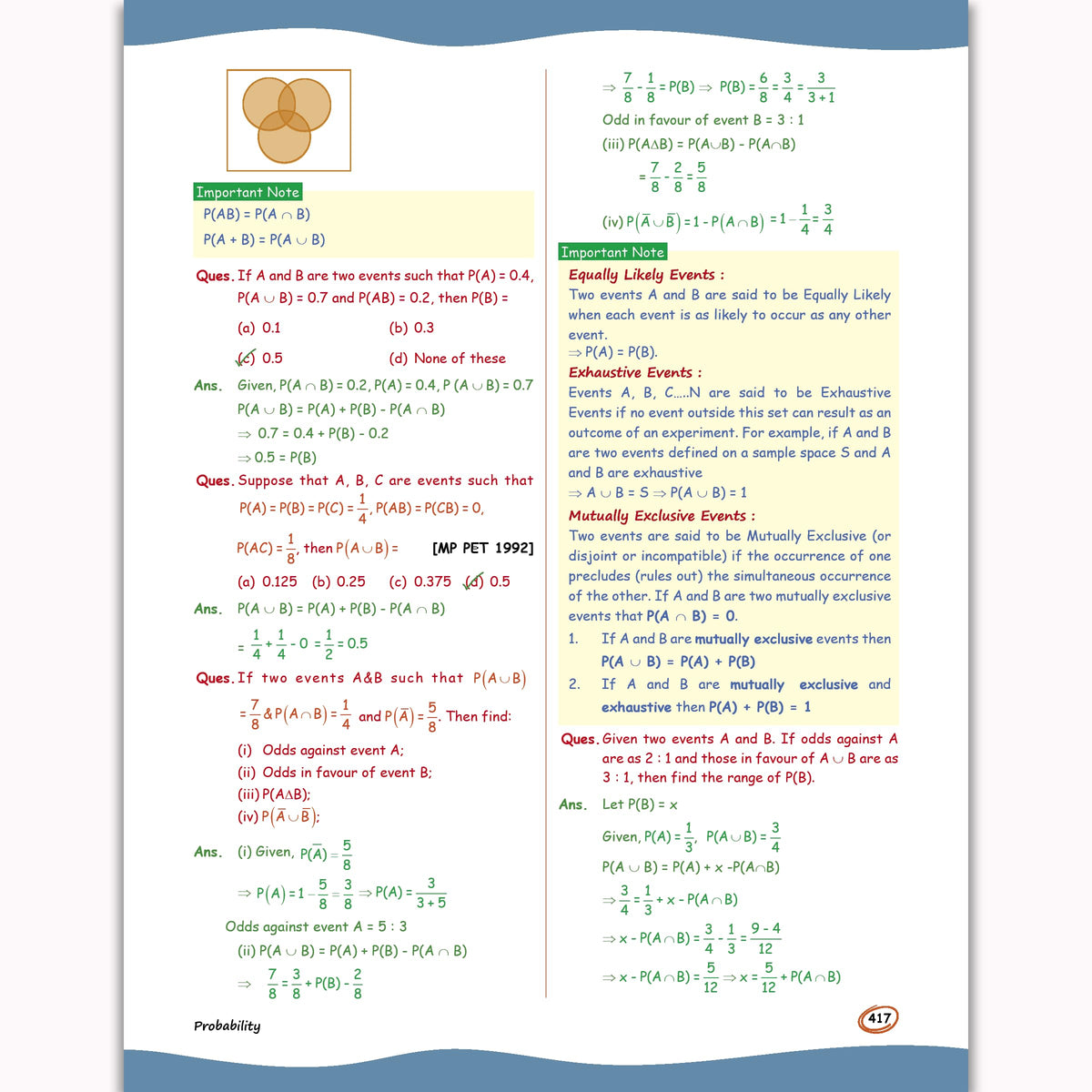 PW EaJEE Handwritten Notes For Mathematics Class 12 JEE Main & Advanced By Tarun Khandelwal (T.K. Sir) | Chapterwise and Topicwise Questions | Handpicked PYQs