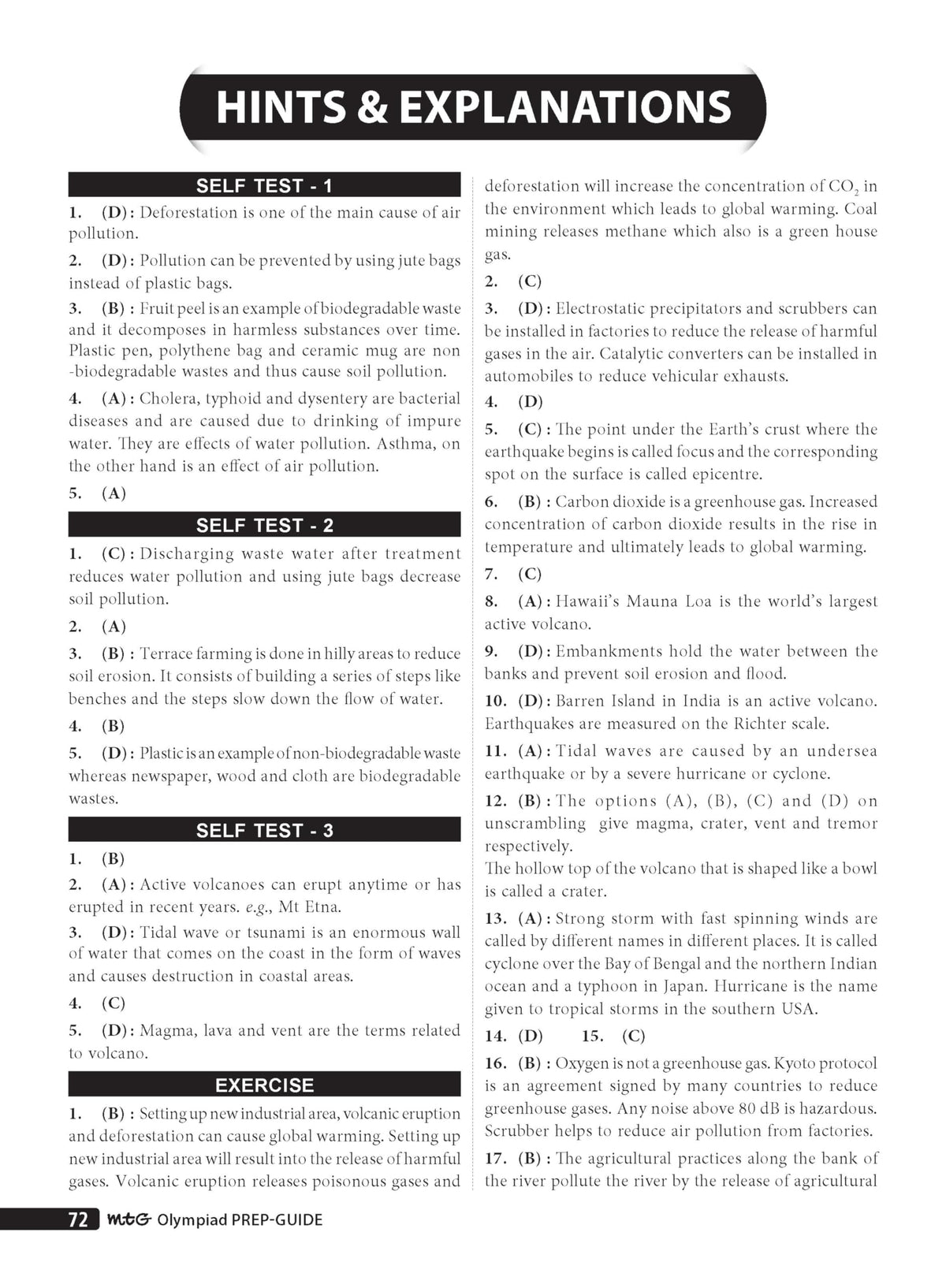 MTG Science (ISO) Olympiad Prep Guide Class 5 | Detailed Theory, Exercise with Self Test For Practice | SOF Olympiad Books For Exam 2026-27 (Useful For Level-1 & 2)