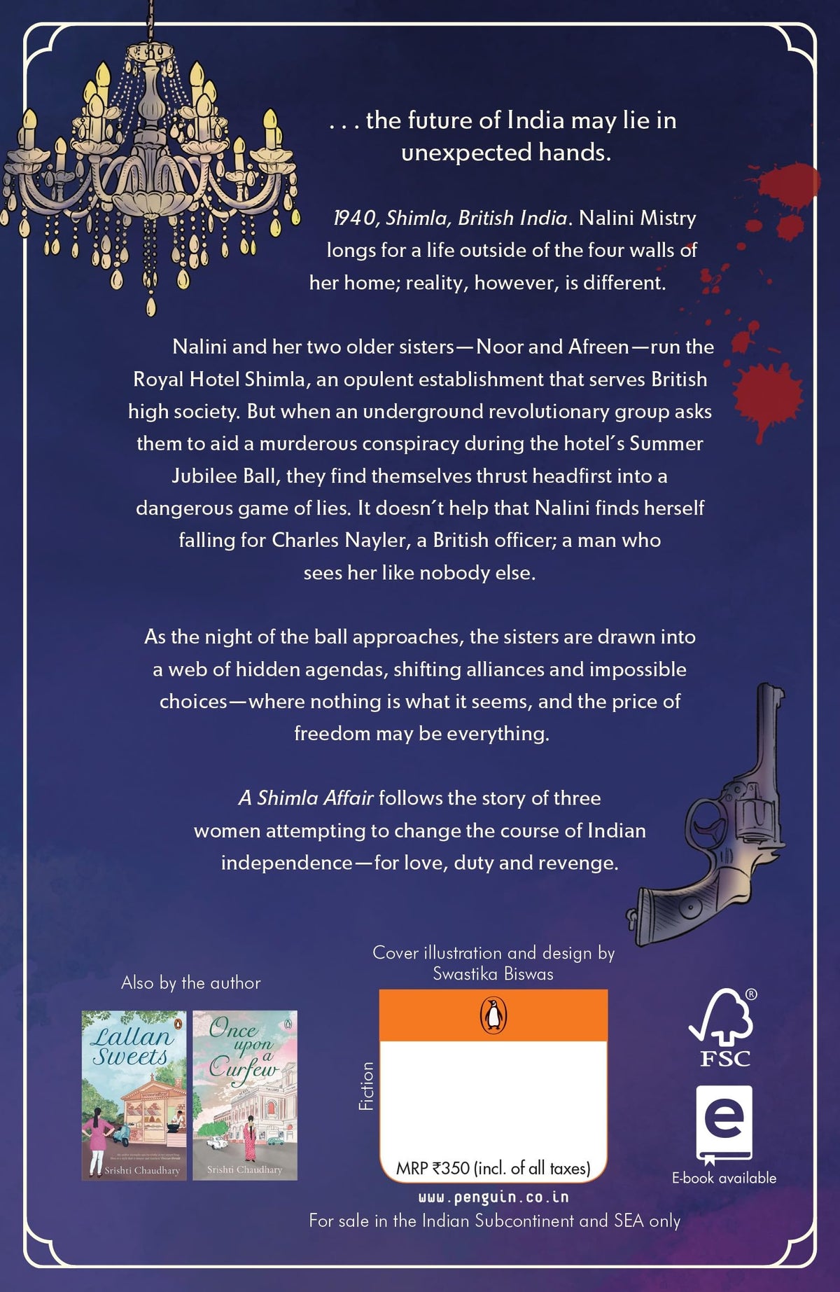 A Shimla Affair: Historical Fiction Set in 1940 Shimla During the British Raj | By the Bestselling Author of Lallan Sweets
