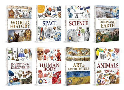 Knowledge Encyclopedia - Box Set of 8 Books for Children