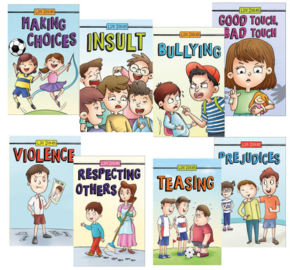 Set of 8 Serious Life Issues Books for 4+ Year Old Children