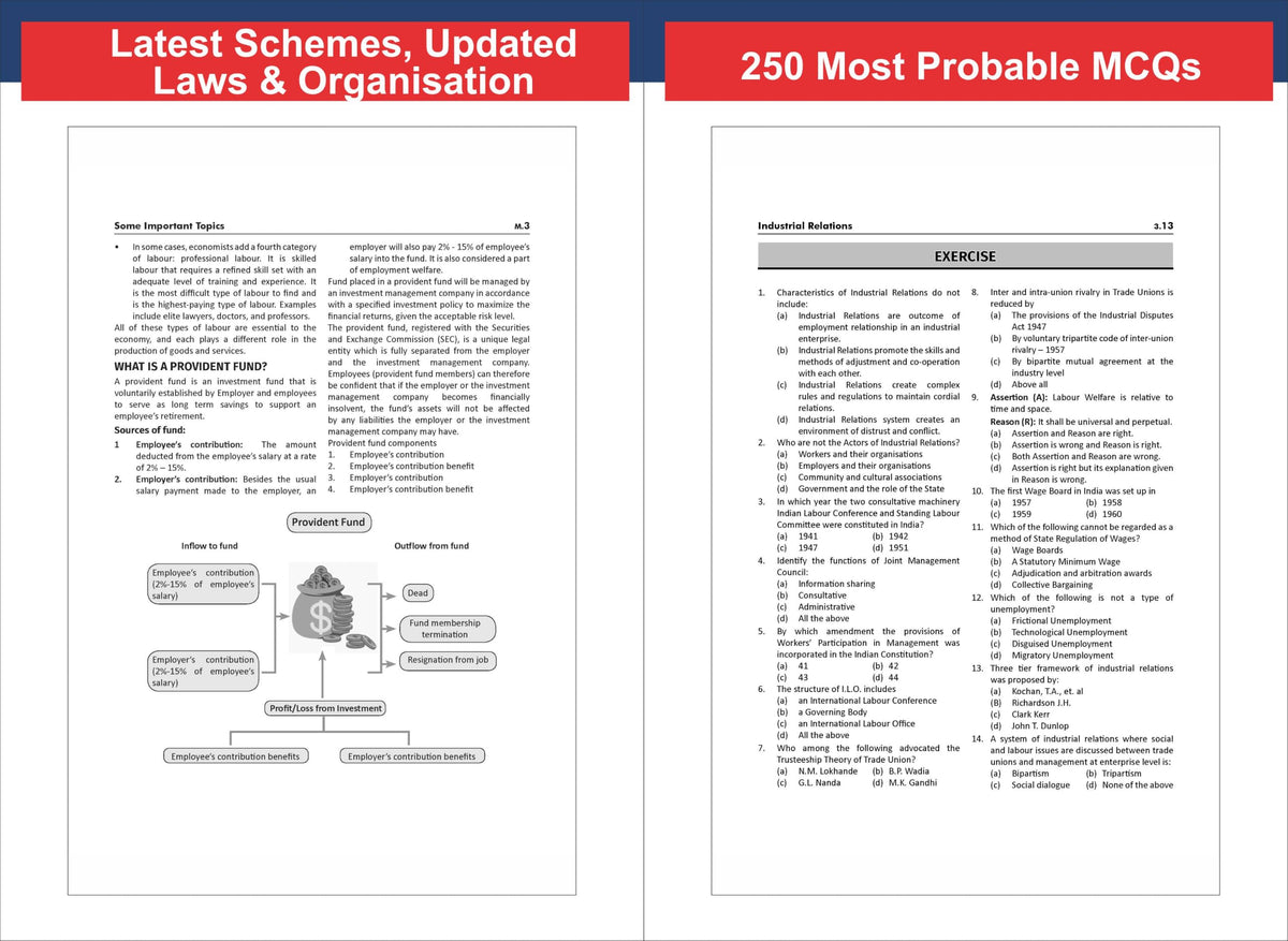 Disha Accounting Principles, Auditing, Industrial Relations, Insurance, Social Security in India & Labour Laws for UPSC EPFO EO/ AO/ APFC 2026 Exam 3rd Edn