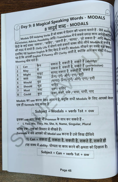 Spoken English Book in Hindi for Beginners | 45 Days English Speaking Course | Spoken English Brahmastra Trick | English Sentences, Vocabulary & ... Kijani & Preeti Mam | Sanreeti Academy