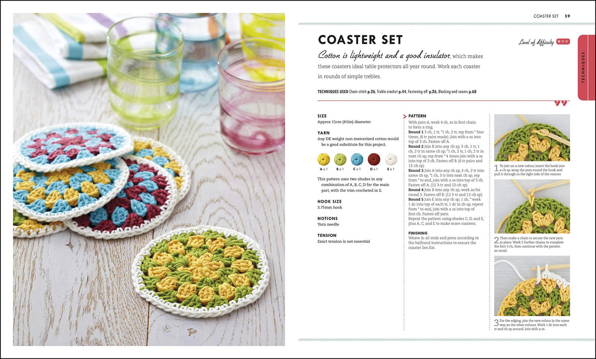 The Crochet Book: Over 130 techniques and stitches
