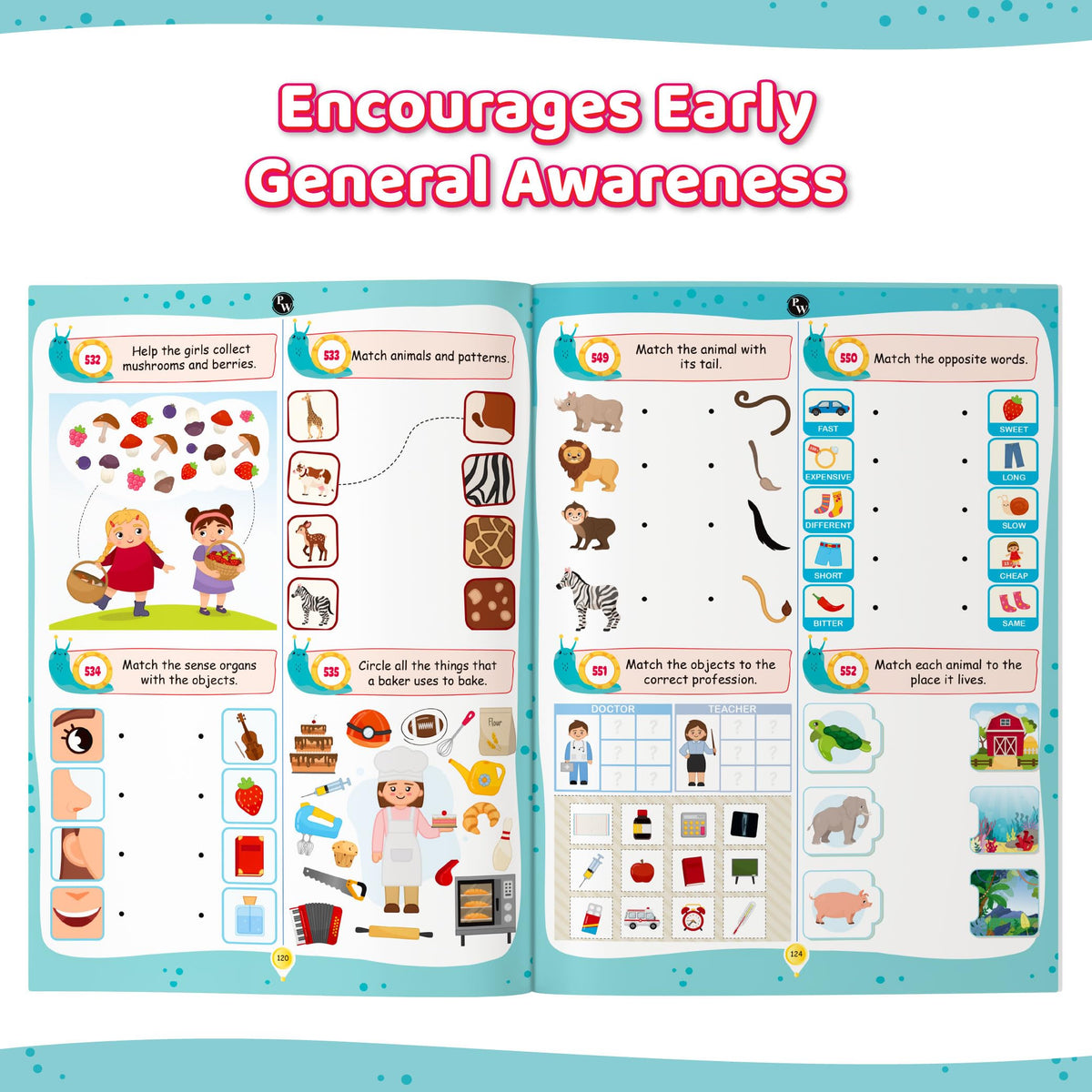 1200+ Brain Booster Activity Book for Kids Ages 5–9 | Theme Based Activity Book with 500+ Free Printable Worksheets & Parenting Tips | Puzzles, Mazes, Brain Teasers, Word Searches and Mind Games