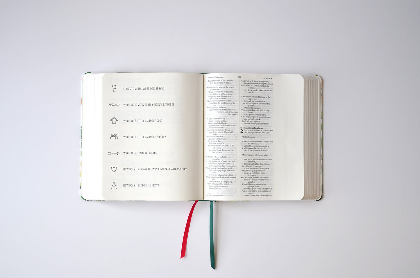 NIV BIBLE FOR JOURNALLING AND VERSE-MAPPING: PINK