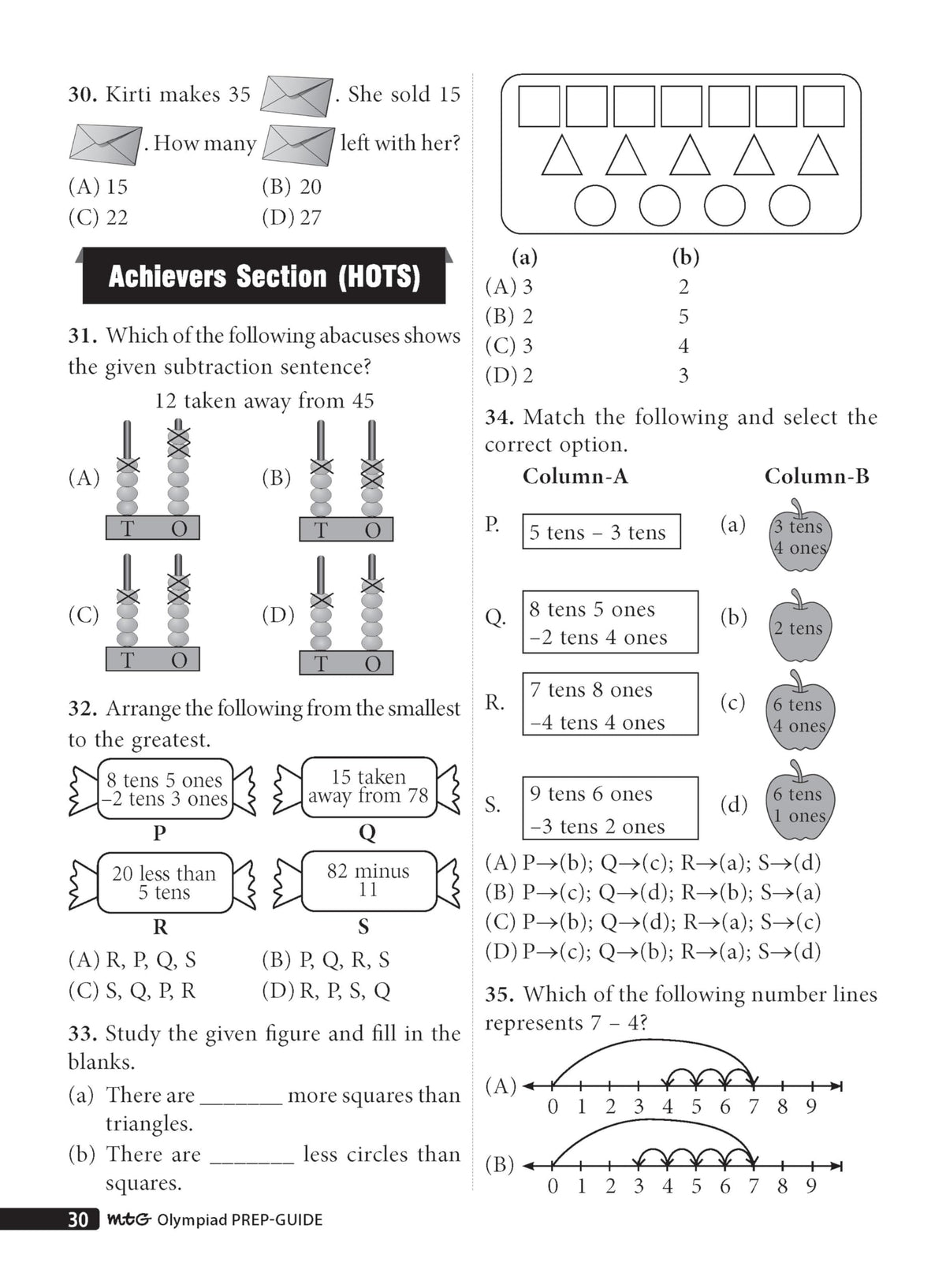 MTG Mathematics (IMO) Olympiad Prep Guide Class 1 | Detailed Theory, Exercise with Self Test For Practice | SOF Olympiad Books For Exam 2026-27 (Useful For Level-1)